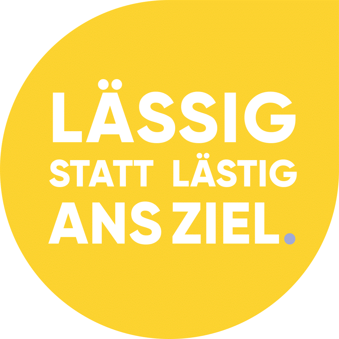 Lässig Statt Lästig Ans Ziel Gelb